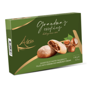 Keks ADRIA sa lešnikom 140g
