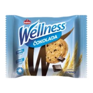 Keks WELLNESS sa komadićima čokolade 42g