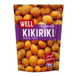 Kikiriki WELL obloženi pikant 80g