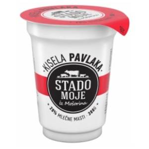 Kisela pavlaka STADO MOJE 20%mm 380g