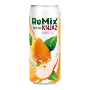 KNJAZ MILOŠ Remix kruška limenka 0,33l