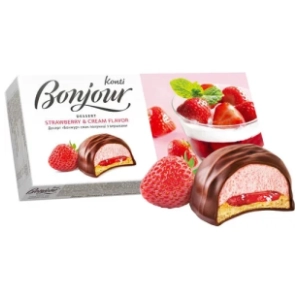 KONTI Bonjour sufle sa jagodom 232g