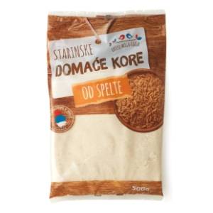 Kore domaće od spelte UKUSI MOGA KRAJA 500g