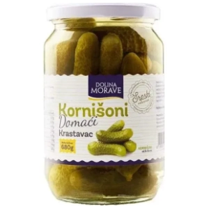 Kornišoni DOLINA MORAVE 680g