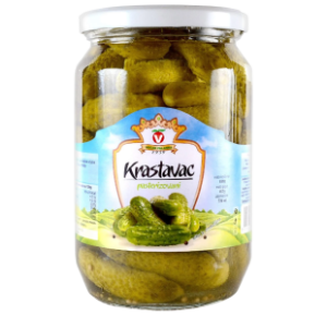 Krastavci VOĆAR pasterizovan 680g