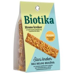 Krekeri BIOTIKA integralni sa maslinovim uljem 100g