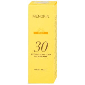 Krema MENOKIN Bright 30 seconds glow & clear za zaštitu od sunca SPF50 50ml