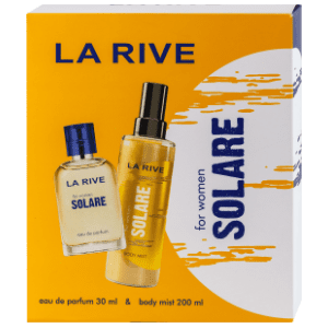 LA RIVE set Solare (parfemska voda i svetlucavi sprej za telo)