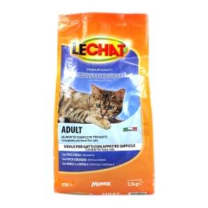 LECHAT Adult hrana za mačke tuna i losos 1,5kg