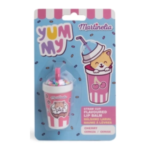MARTINELIA Yummy straw cup balzam za usne 7g