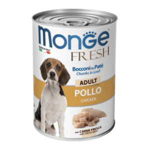 MONGE Fresh adult hrana za pse piletina 400g
