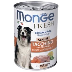 MONGE Fresh hrana za pse ćuretina i povrće 400g