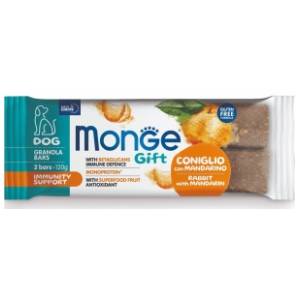 MONGE Gift immunity support poslastica za pse zečetina i mandarina 120g