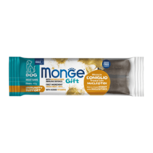 MONGE Gift immunity support poslastica za pse  zečetina sa nukleotidima 40g