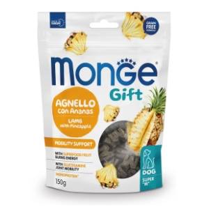 MONGE Gift mobility support super M poslastica za pse jagnjetina i ananas 150g