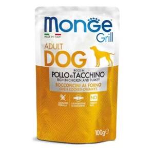 MONGE Grill adult sos za pse piletina i ćuretina 100g