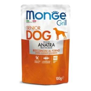 MONGE Grill senior sos za pse pačetina 100g