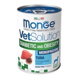MONGE VetSolution diabetic and obesity monoprotein hrana za pse tuna 400g