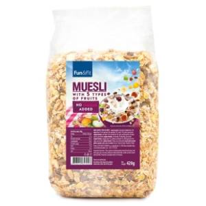 Musli FUN&FIT 5 vrsta voća 420g
