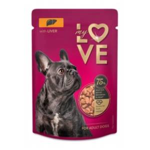 MY LOVE hrana za pse jetra 100g