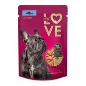 MY LOVE hrana za pse riba 100g