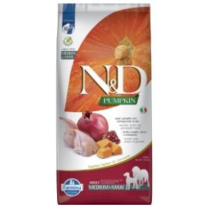 N&D Pumpkin medium&maxi adult hrana za pse prepelica i nar 12kg