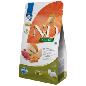 N&D Pumpkin mini adult hrana za pse patka i dinja 2kg