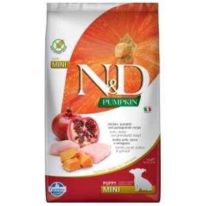 N&D Pumpkin mini puppy hrana za pse piletina i nar 2,5kg