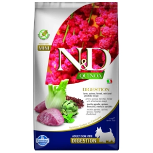 N&D Quinoa digestion mini hrana za pse jagnjetina komorač 2,5kg