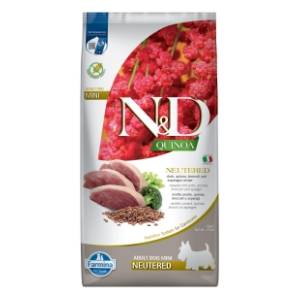 N&D Quinoa neutered hrana za pse pačetina brokoli i špargla 7kg