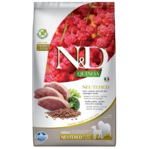 N&D Quinoa neutered medium&maxi hrana za pse pačetina brokoli špargla 2,5kg