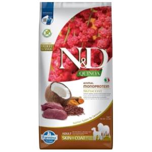 N&D Quinoa skin&coat medium&maxi hrana za pse jelen kurkuma i kokos 7kg
