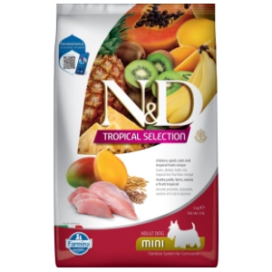 N&D Tropical mini hrana za pse piletina 5kg