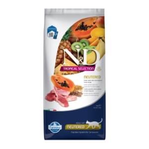 N&D Tropical neutered hrana za mačke jagnjetina 10kg