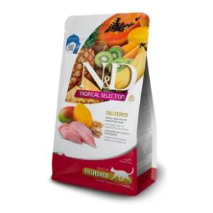 N&D Tropical neutered hrana za mačke piletina 300g