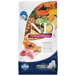 N&D Tropical puppy medium&maxi hrana za pse jagnjetina 2kg