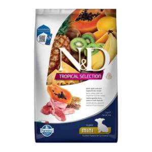 N&D Tropical puppy mini hrana za pse jagnjetina 5kg