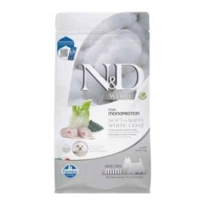 N&D White mini hrana za pse sea bass spirulina fenel 2kg
