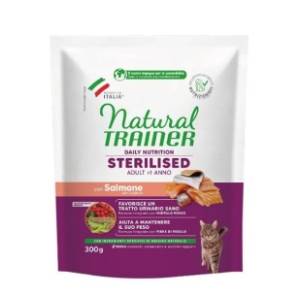 NATURAL TRAINER Sterilised adult hrana za mačke losos 300g