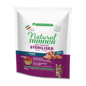 NATURAL TRAINER Sterilised adult hrana za mačke riba 300g