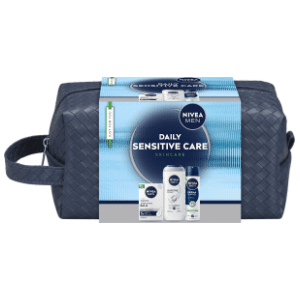 NIVEA Men set Xmas daily sensitive care (kupka, dezodorans i after shave)
