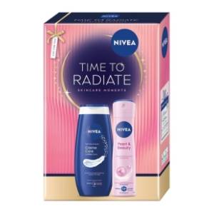 NIVEA set Xmas 2026 time to radiate (gel za tuširanje i dezodorans)