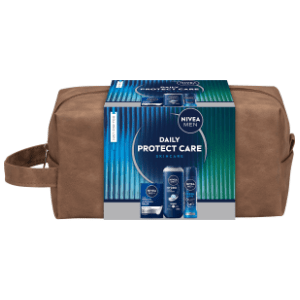 NIVEA Men set Xmas daily protect care (kupka, after shave i dezodorans)