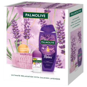 PALMOLIVE set Aroma essence relax (kupka, roll-on i traka za kosu)
