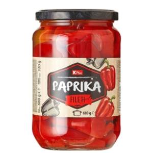 Paprika K PLUS filet crvena 680g