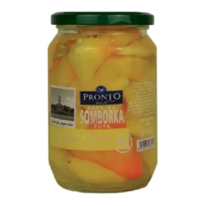 Paprika PRONTO barena somborka žuta 720ml