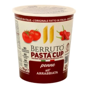 Pasta cup BERRUTO Penne u pikantnom sosu 70g