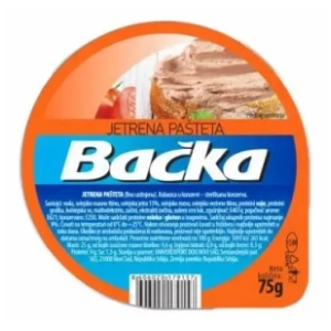 Pašteta BAČKA jetrena 75g