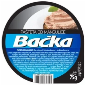 Pašteta BAČKA od mangulice 75g