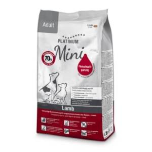 PLATINUM Adult mini hrana za male pse jagnjetina 900g